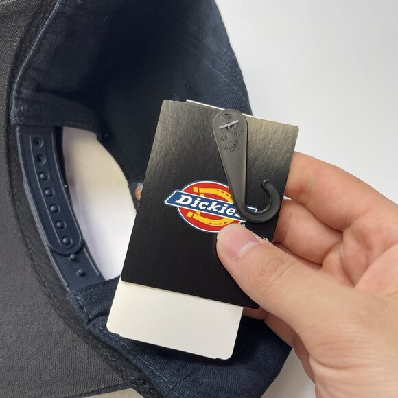 NWT Dickies Cap Washed Canvas Cap Dark Navy WH300DN Snap Back Skate O/S - Picture 7 of 11